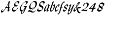 download Lydian Cursive Regular font