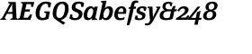 download FF Page Serif Demi Bold Italic font