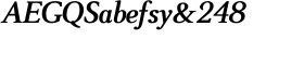 download Boutros Latin Serif Bold Italic font