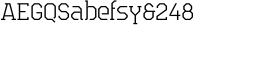 download Teco Serif Thin font