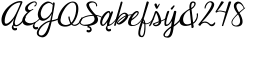 download Janda Elegant Handwriting Regular font