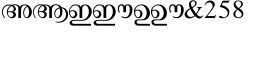 download Shree Malayalam 1882 font