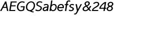 download TyfoonSans Semi Bold Italic font