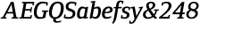 download Foundry Form Serif Demi Italic font