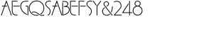 download Lyric Stencil NF Regular font