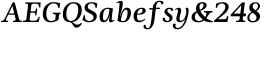 download Ninfa Serif SemiBold Italic font