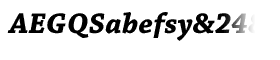 download Chaparral Bold Italic Caption font