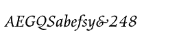 download Elysium Book Italic font