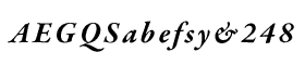 download Garamond Premier Bold Italic font