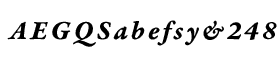 download Garamond Premier Bold Italic Caption font