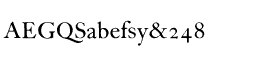 download ITC Founder's Caslon 30 Roman font
