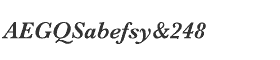 download Monotype Baskerville Semi Bold Italic font