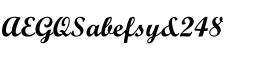 download Monotype Script Bold font