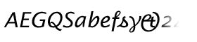 download Alphabet OSF font