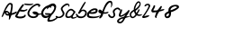 Vincent Handwriting Regular