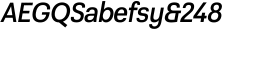 download Grayfel Cond Demi Italic font