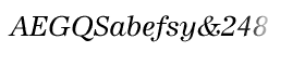 download URW Antiqua 2015 Regular Italic font