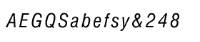 download Nimbus Sans Condensed font