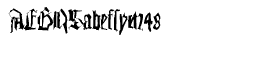 download EF Gutenbergs Traces Regular DFR font