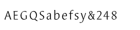 download EF Oberon Serif Book font