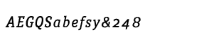 download Placebo Serif Condensed Italic font