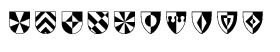 download Shield Ornaments font