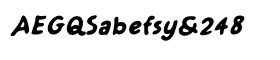download Kairengu Bold Oblique font