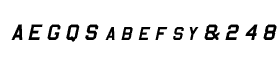 download B-52 Italic font
