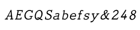 download Quick Type Plain Italic font