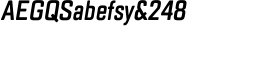 download TT Lakes Compressed DemiBold Italic font