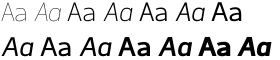 download Genua Sans Complete Family Pack font