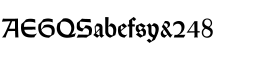 download EF Weiss Rundgotisch Regular font