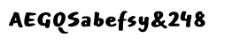 download EF Optiscript Bold Condensed Alternate font