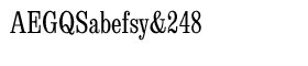 download EF Egizio Condensed font