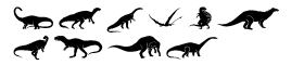 download DS Dinosauria Regular font