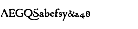 download 1470 Jenson Latin Bold font