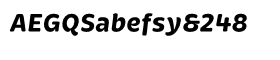 download Brevia Bold Italic font