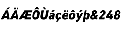 download DIN Next Cyrillic Heavy Italic font