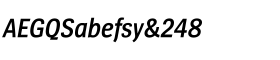 download Spiegel Condensed SemiBold Italic font