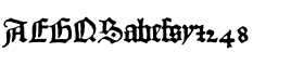 download 1456 Gutenberg B42 Regular font
