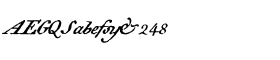 download 1805 Jaeck Map Italic font