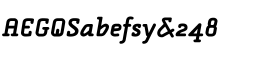 download FF Alega Serif Bold Italic font