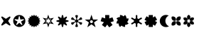 download FF Dingbats 2.0 Stars and Flowers font