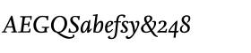 download FF Nexus Serif Regular Italic font