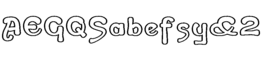 download Flapper Outline font