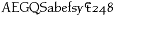 download Atlantic Serif SemiBold OSF font