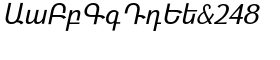 download GHEA Tigran Italic font