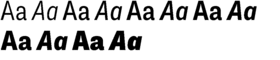 download Supria Sans Condensed with Oblique Volume font