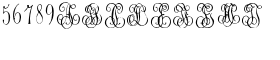 download 1864 GLC Monogram I - J font